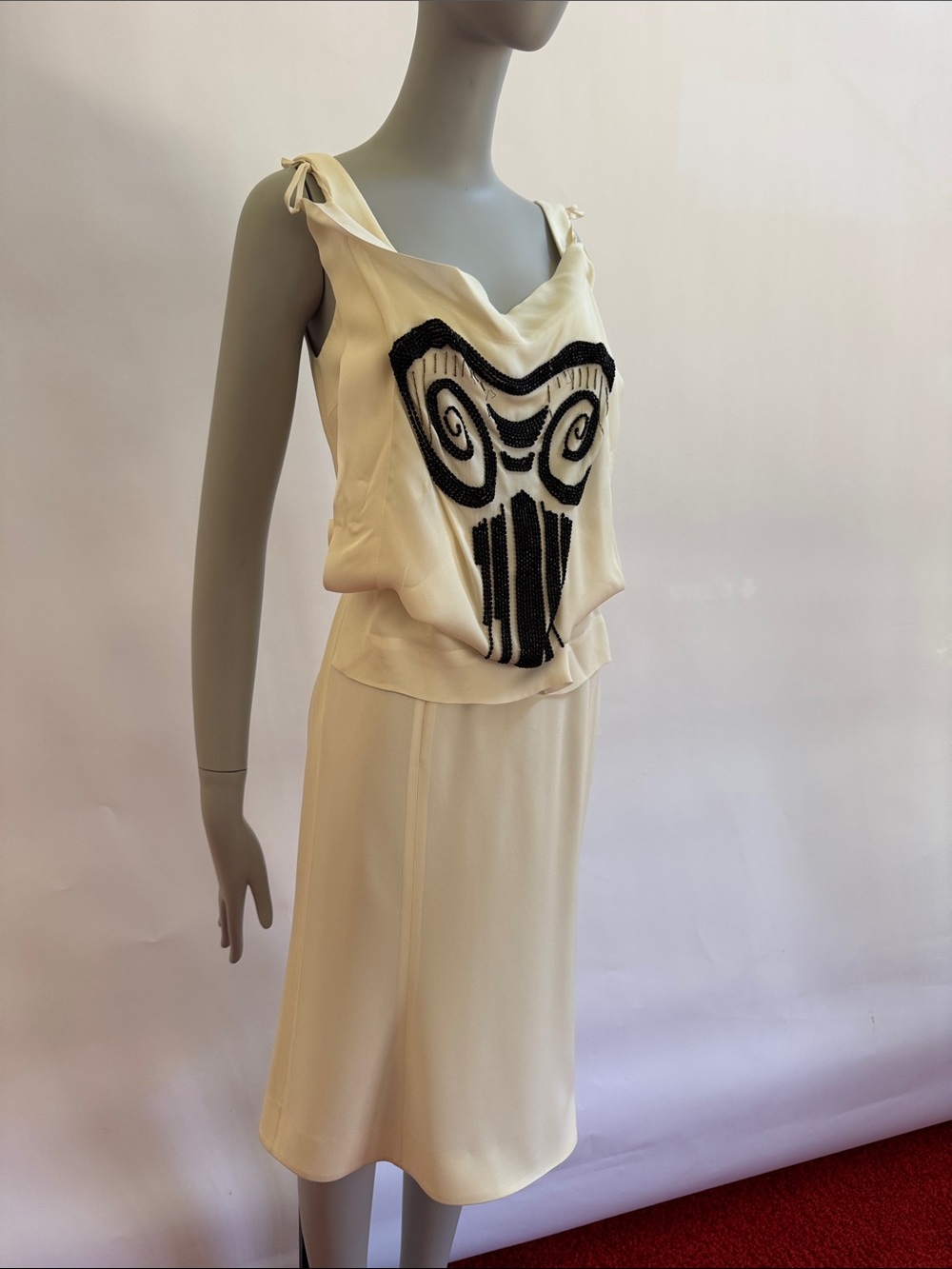 VIVIENNE WESTWOOD RED LABEL Beaded Dress Set of 2 IT40 NWOT